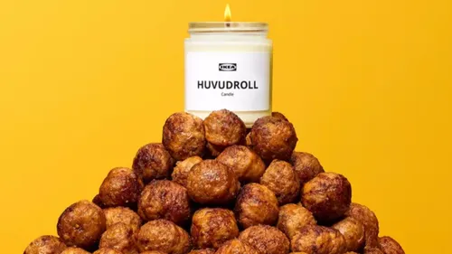 Ikea dévoile une bougie au parfum de ses fameuses boulettes de viande